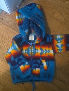 Handmade Native American Hoodie For Toddler